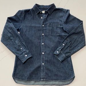 Buck Mason Men’s Denim Button Down